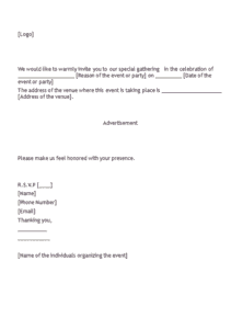 13+ Sample Invitation Letters - Writing Letters Formats & Examples