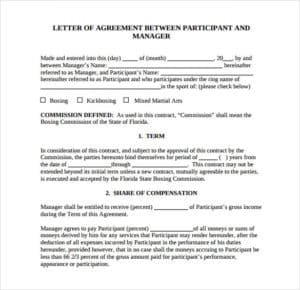 15+ Sample Letters Of Agreement - Writing Letters Formats & Examples